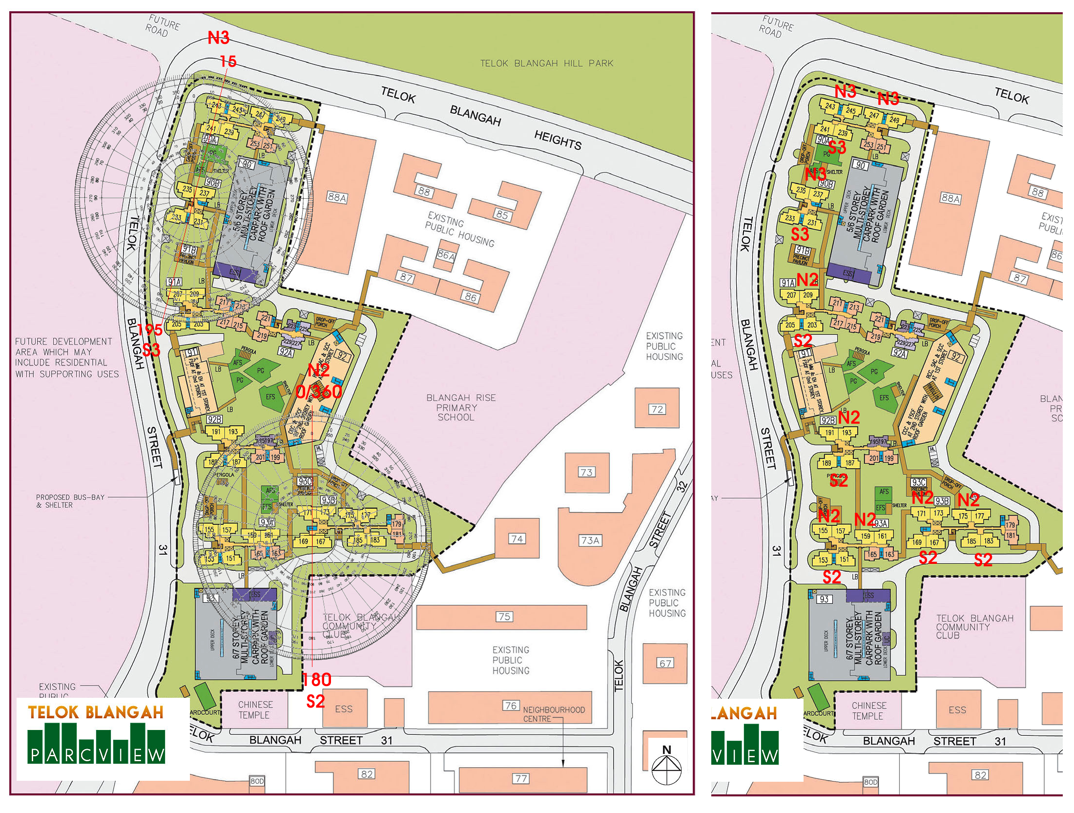 Feng Shui of HDB Telok Blangah ParcView Singapore