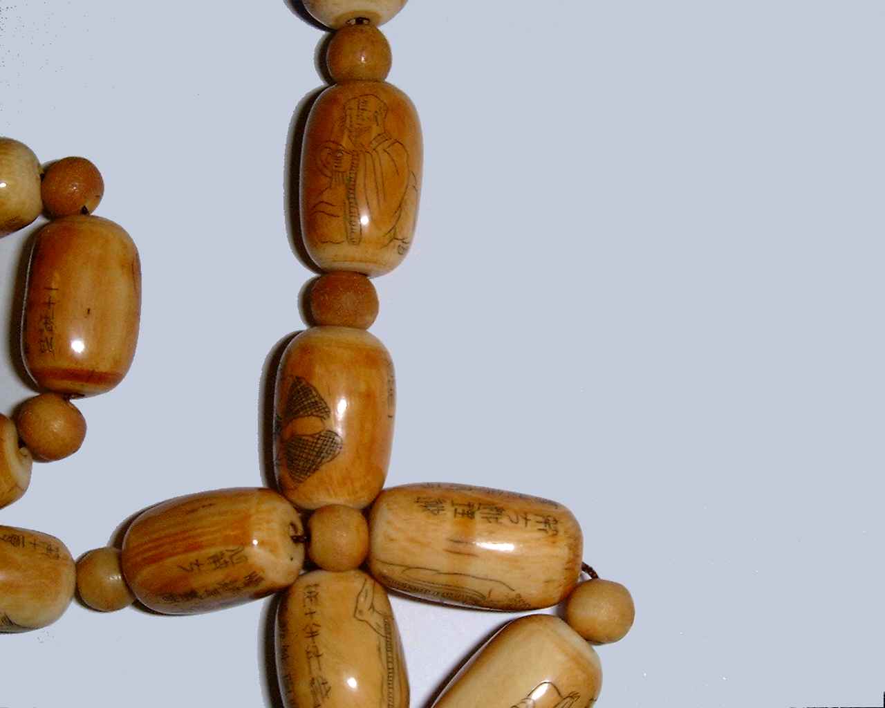 Ancient 18 Luohan beads