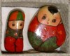 Stone painting: Children (Close up view)